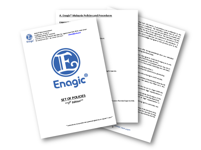 Enagic Set Of Policies (2nd Edition)