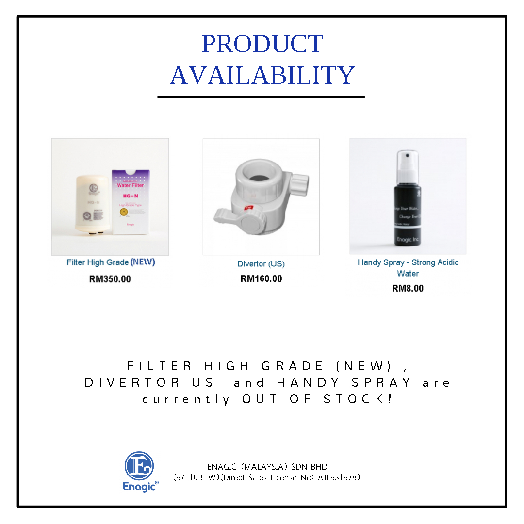 NOTICE: Product Availability