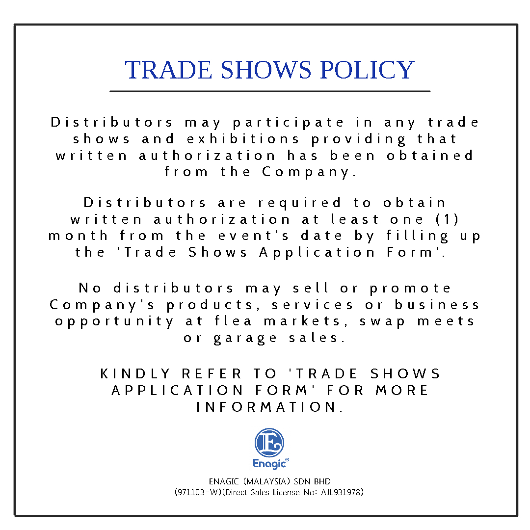 Trade Shows Policy