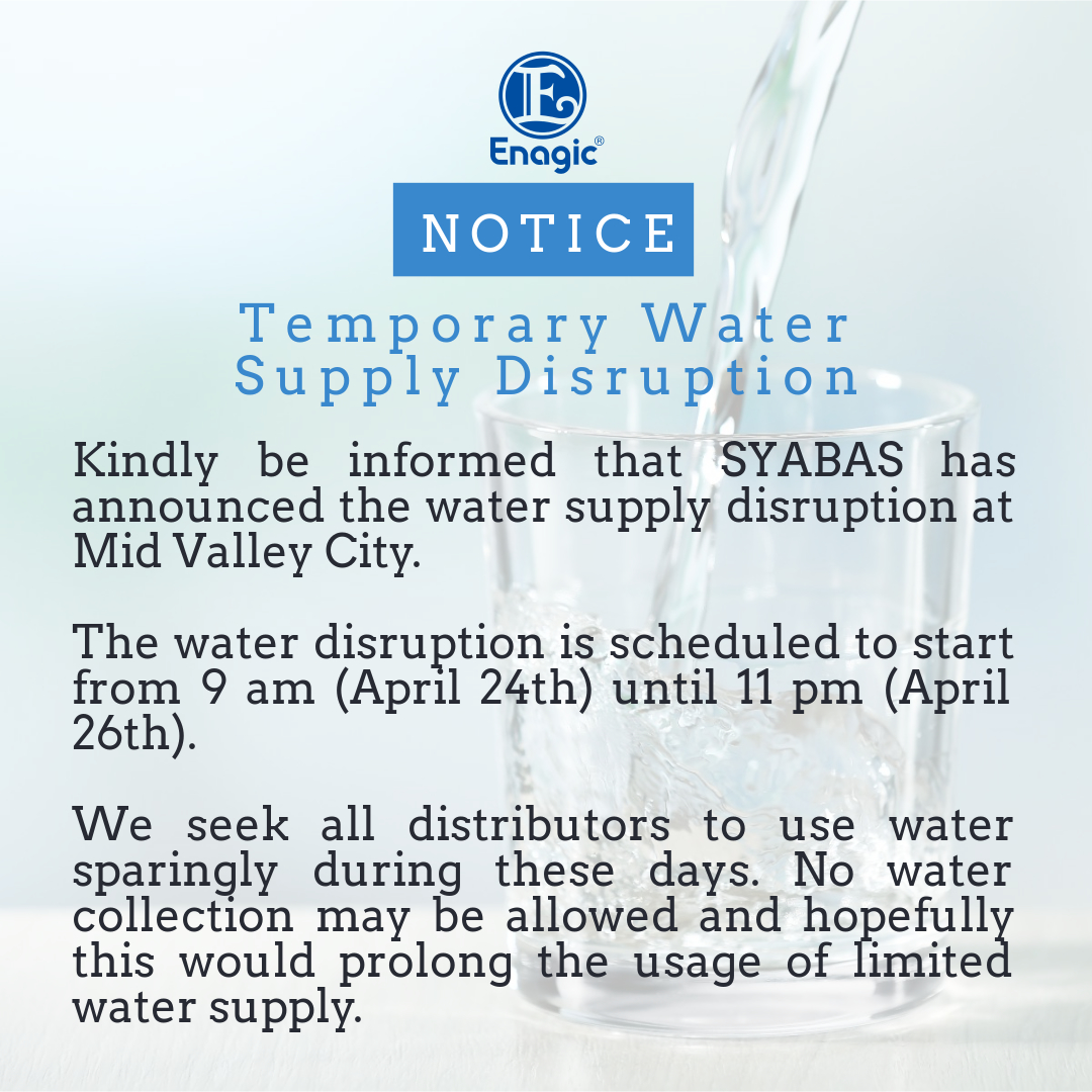Water supply disruption