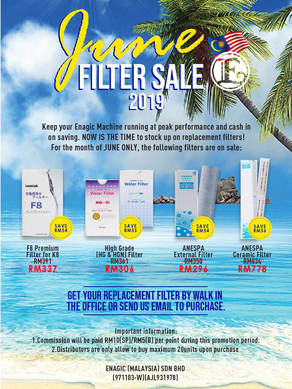 PROMOTION | JUNE FILTER SALE