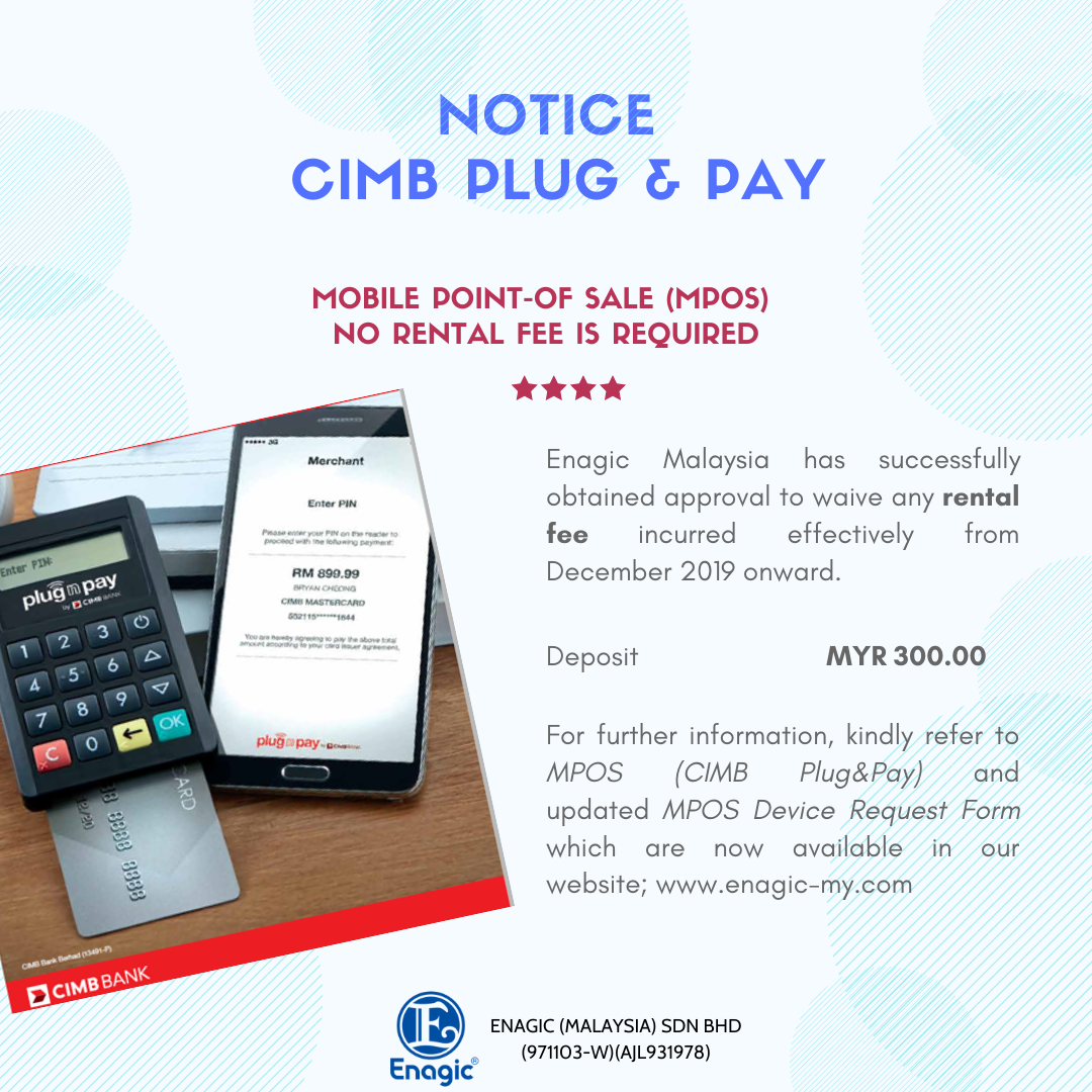 NOTICE | CIMB Plug N Pay