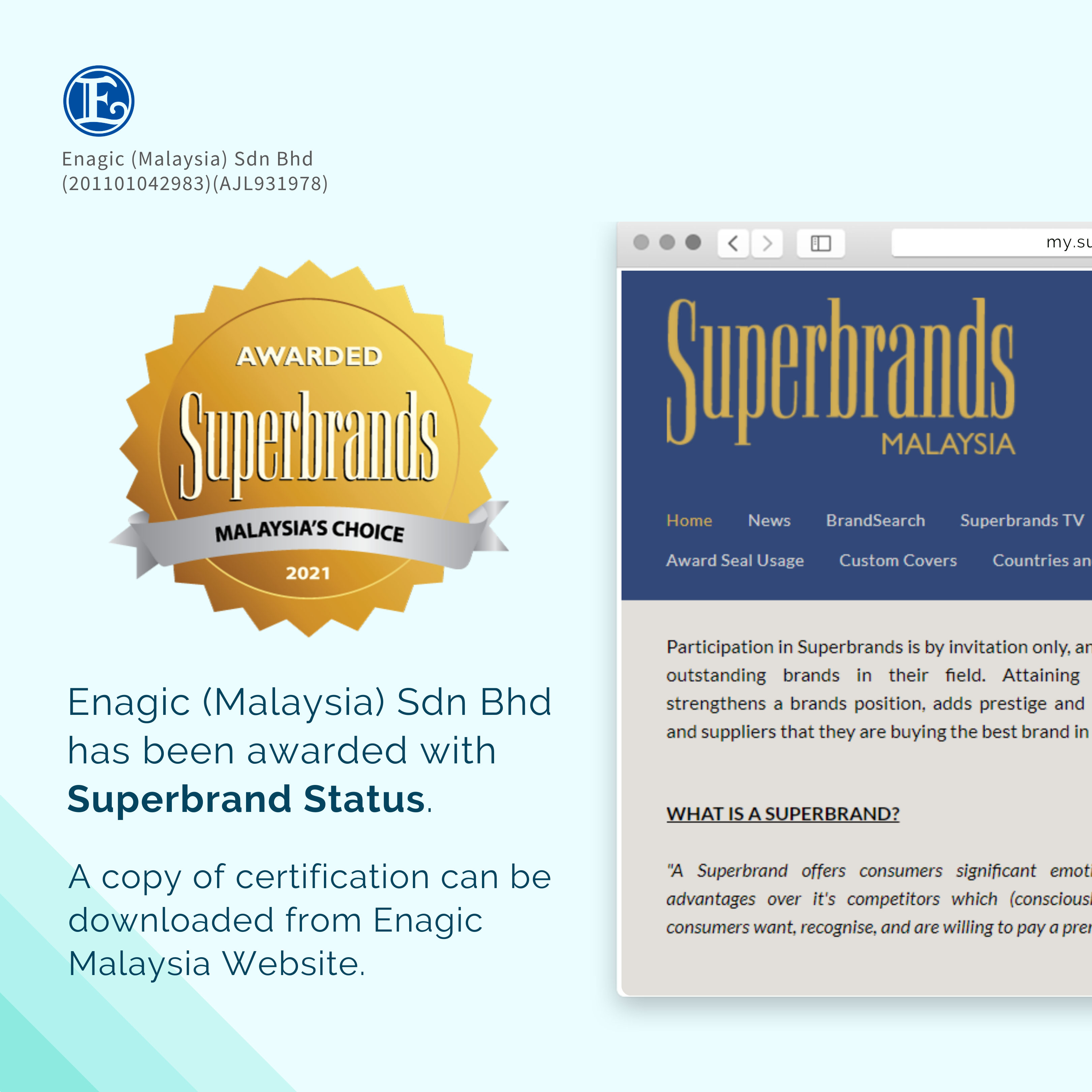 Superbrands Awards!