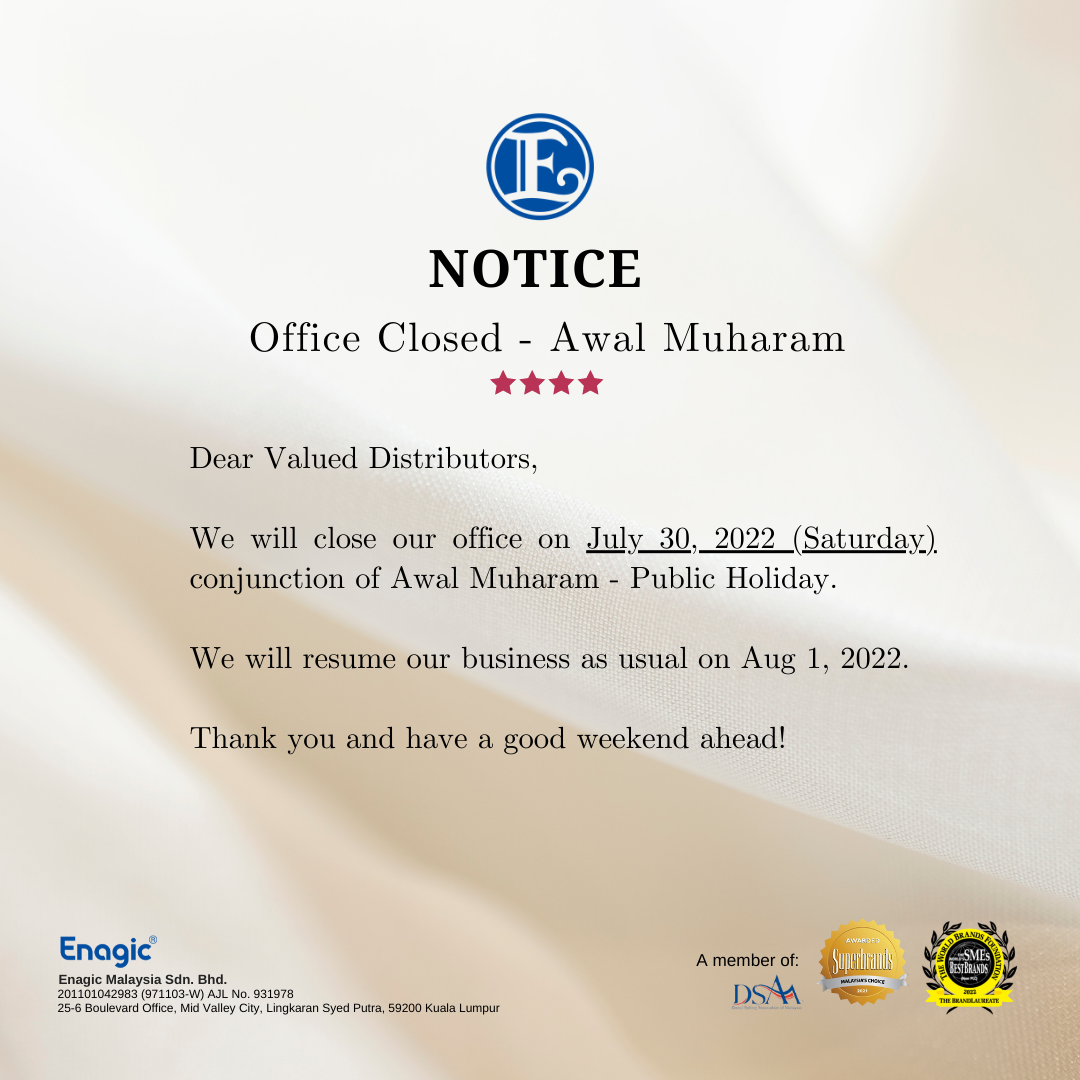 NOTICE | Office Closed – Awal Muharam