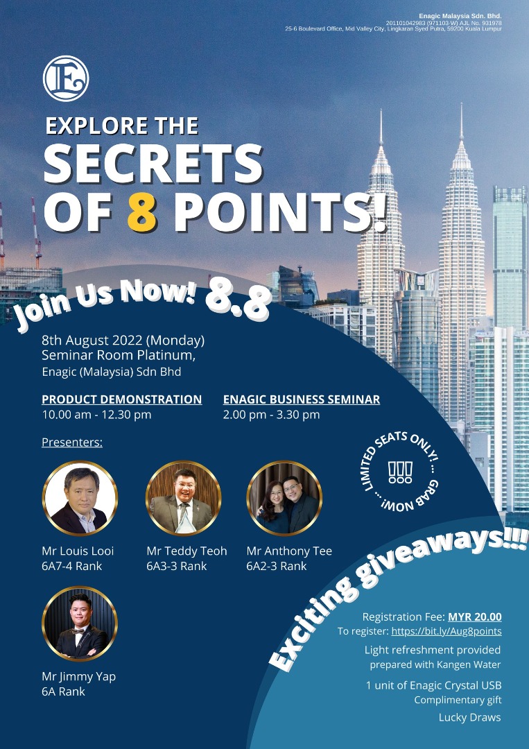 EVENTS | Explore The Secrets Of 8-Points