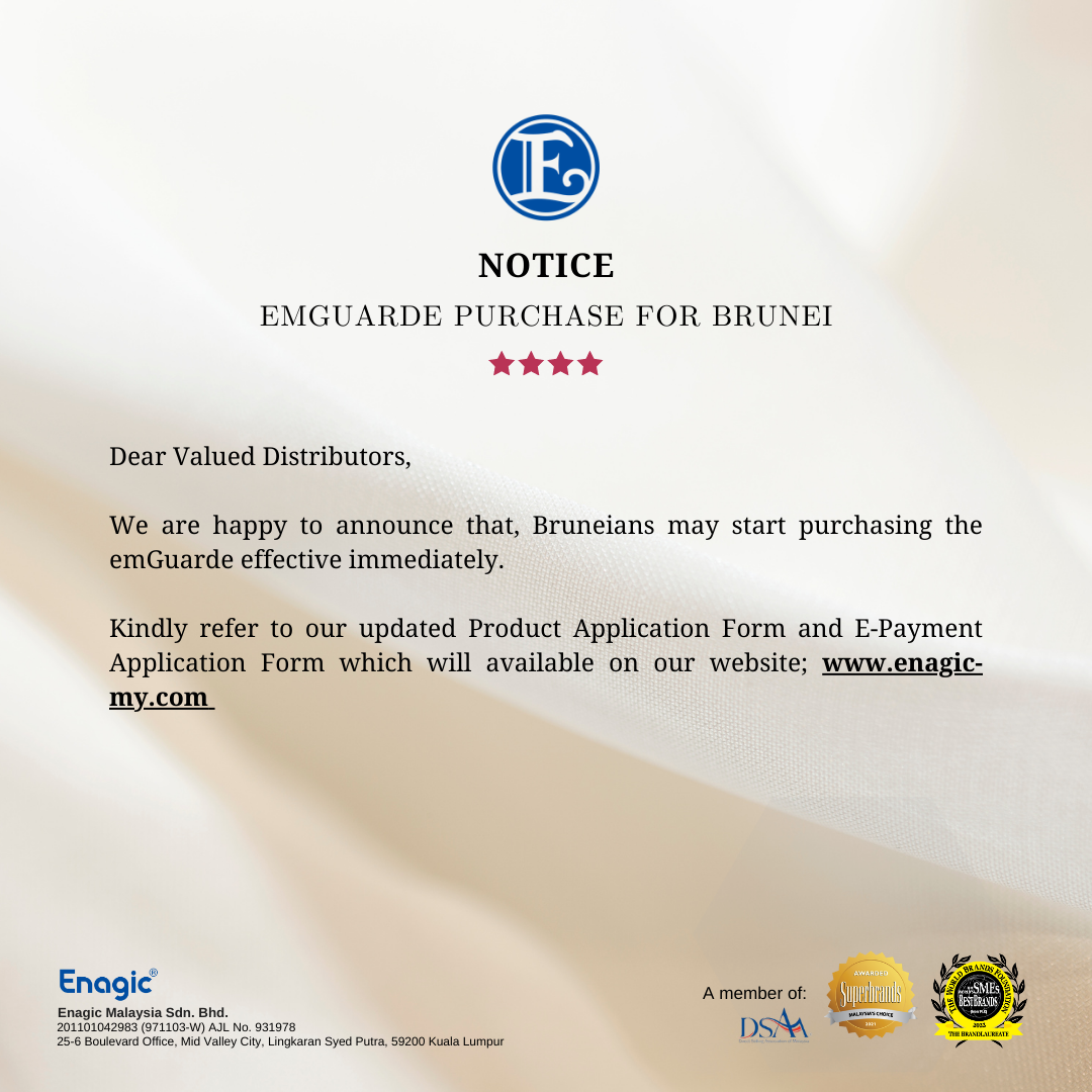 NOTICE | EmGuarde Purchase For Brunei