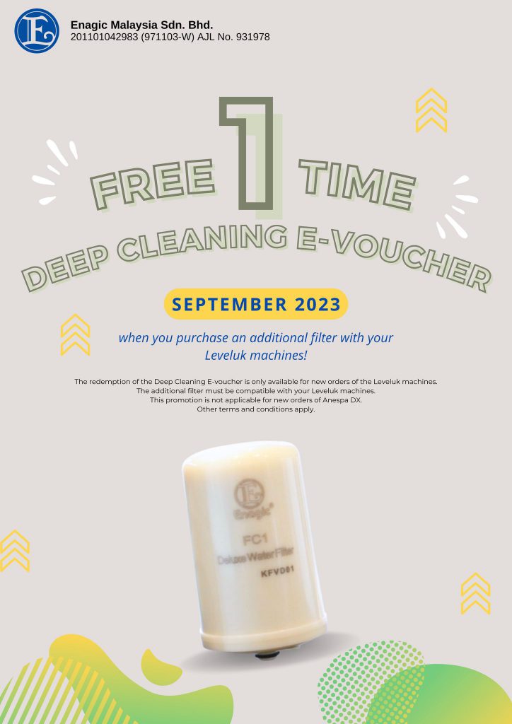 PROMOTION | Free 1 Time Deep Cleaning E-Voucher