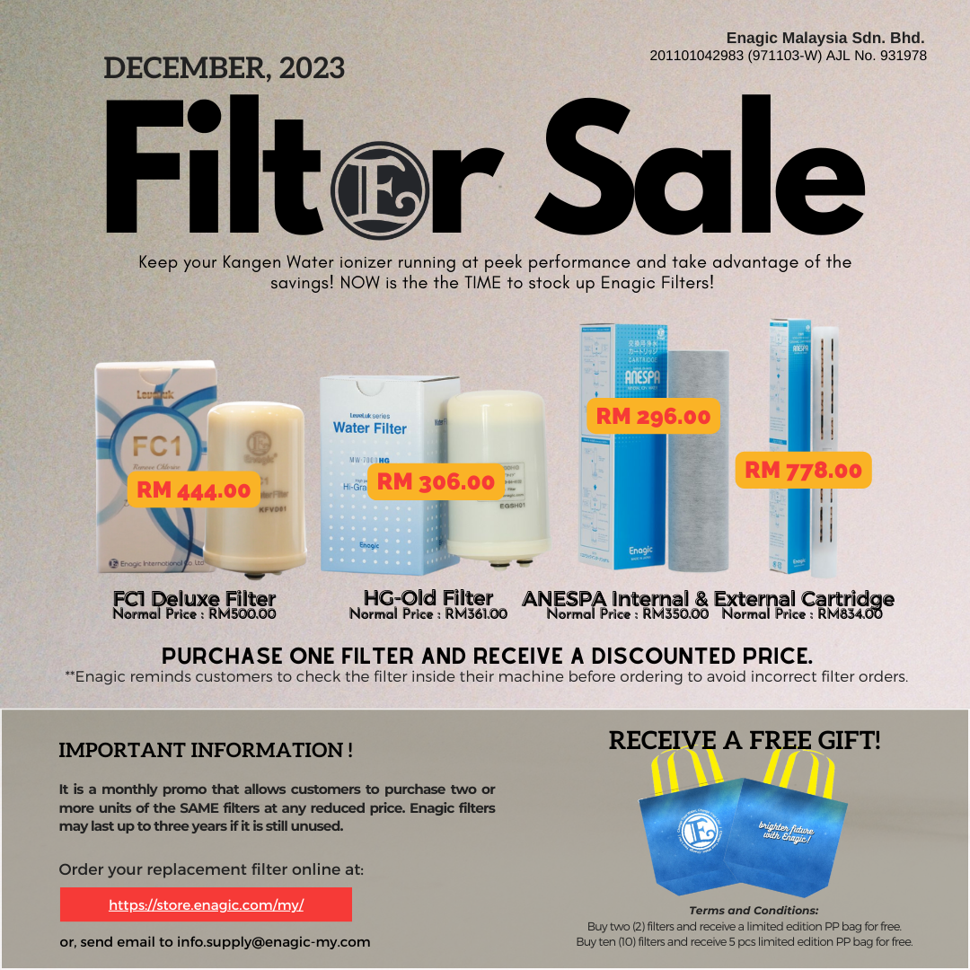 PROMOTION | Year End Filter Sales!