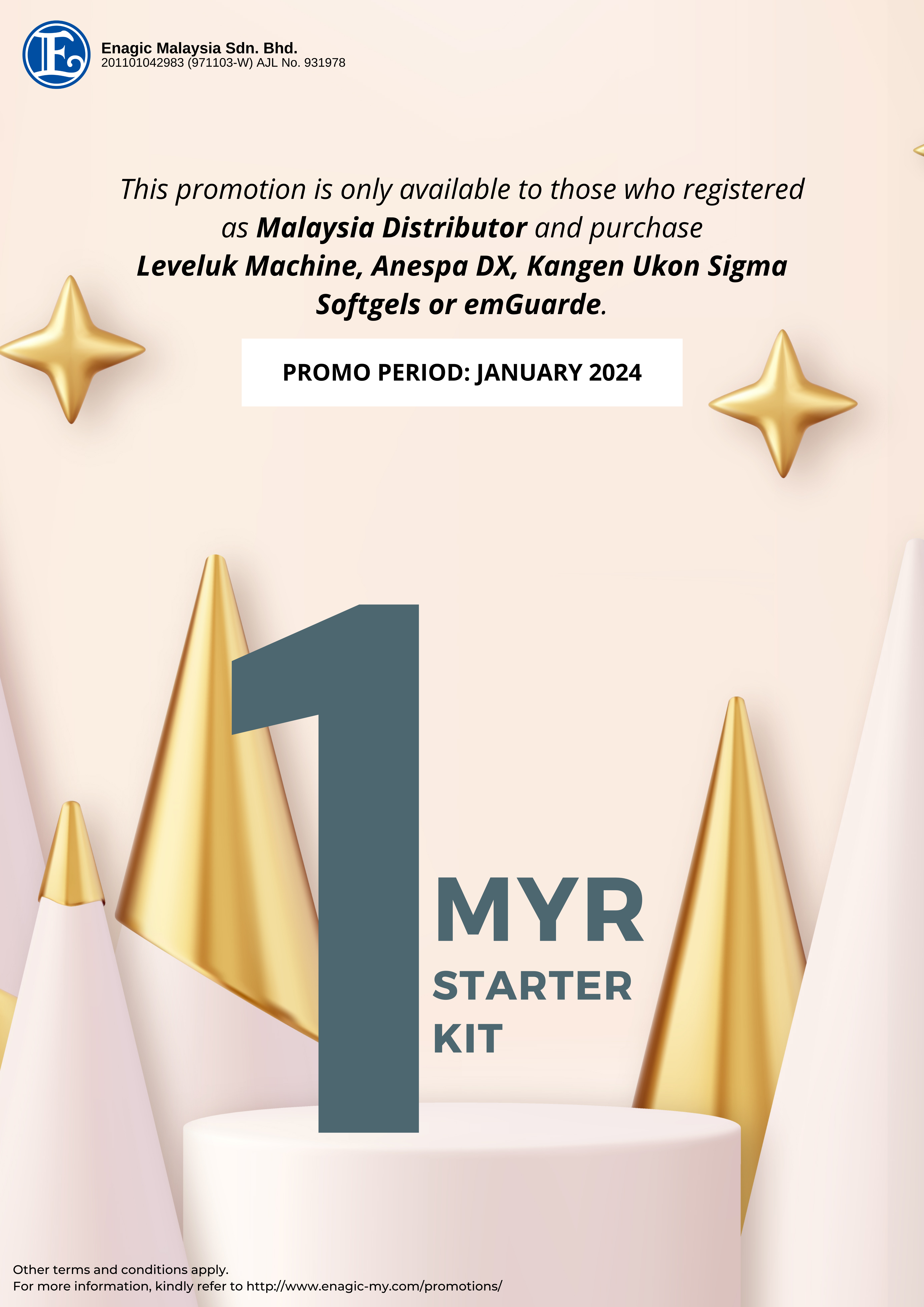 PROMOTION | 1 MYR Starter Kit
