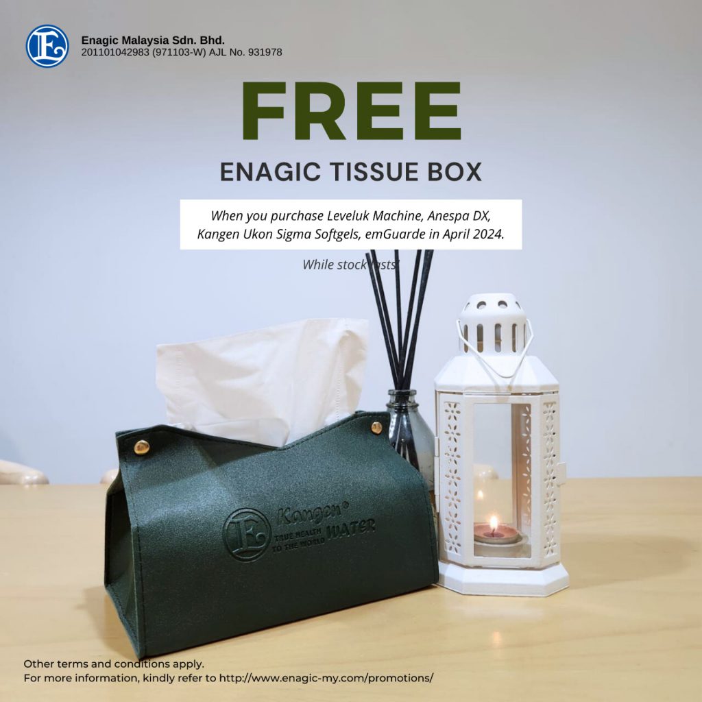 PROMOTION | Enagic Tissue Box